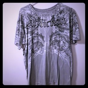 Mens Affliction tshirt